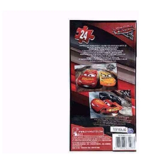 Imagine Cars 3 -set 2 puzzleuri 3D (lenticulare)