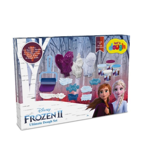 Imagine Frozen Plastelina cu forme Elsa, Ana si Olaf