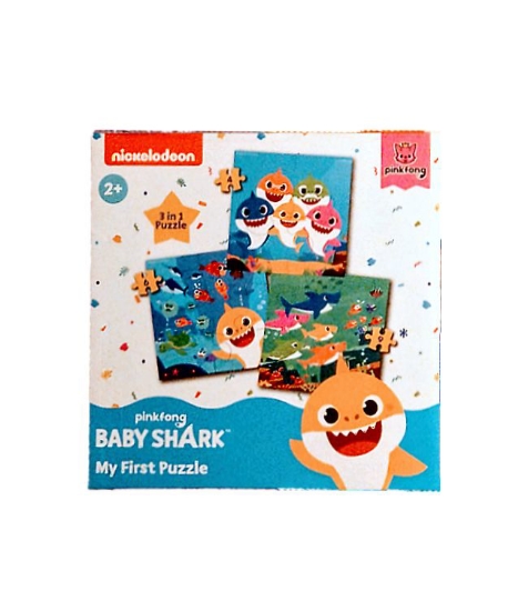 Imagine Puzzle Baby Shark 3 in 1