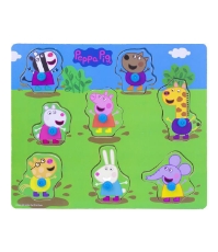 Imagine Puzzle din lemn Peppa Pig 26 x 22 cm