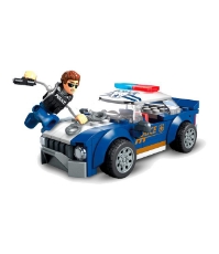 Imagine Set de tip lego Masina de Politie 113 piese