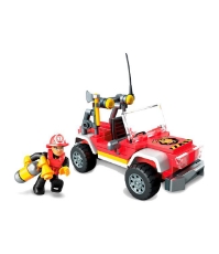 Imagine Set de tip lego Unitate de pompieri