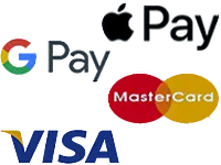 Plata securizata cu Cardul, Google Pay sau Apple Pay